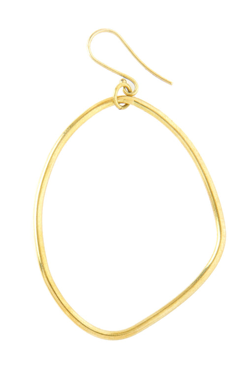 Kenyan Iconoclast Brass Earrings - Culture Kraze Marketplace.com