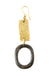 Kenyan Hammered Brass Block & Tackle Earrings - Culture Kraze Marketplace.com