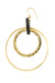 Kenyan Brass and Horn Lariat Earrings - Culture Kraze Marketplace.com