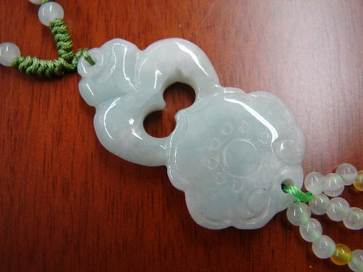 Jade Ru Yi Necklace-green - Culture Kraze Marketplace.com