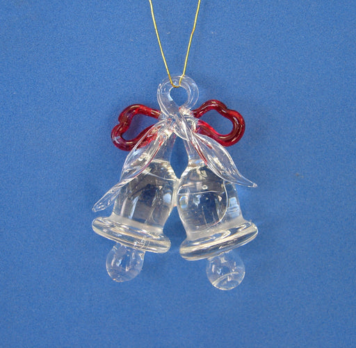 Small Glass Twin Bells - Culture Kraze Marketplace.com