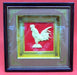 3D Chinese Rooster Framed Picture - Culture Kraze Marketplace.com