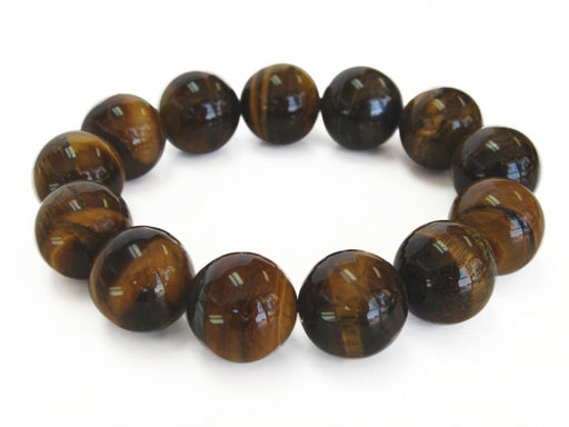 Tiger Eye Bracelets-big beads - Culture Kraze Marketplace.com