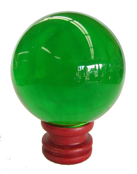 Green Crystal Balls - Culture Kraze Marketplace.com