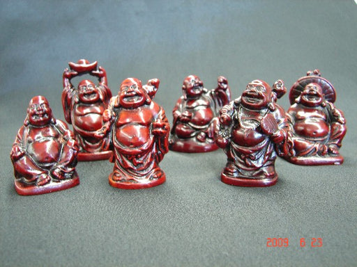 Six Little Buddha Statues - Culture Kraze Marketplace.com