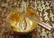 Golden Rice Bowl Set - Culture Kraze Marketplace.com