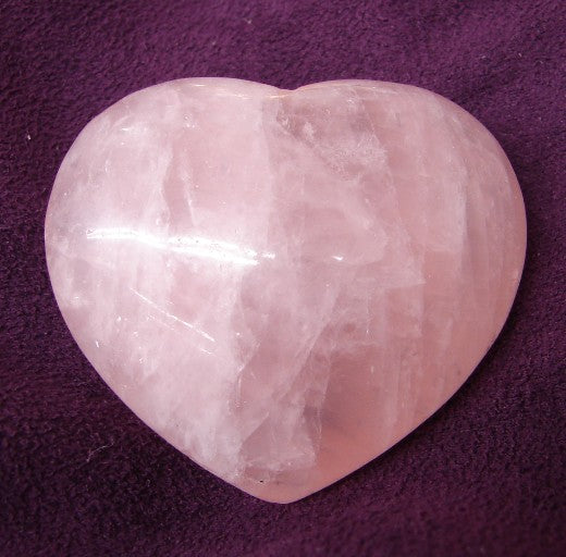 Rose Quartz Heart - Culture Kraze Marketplace.com