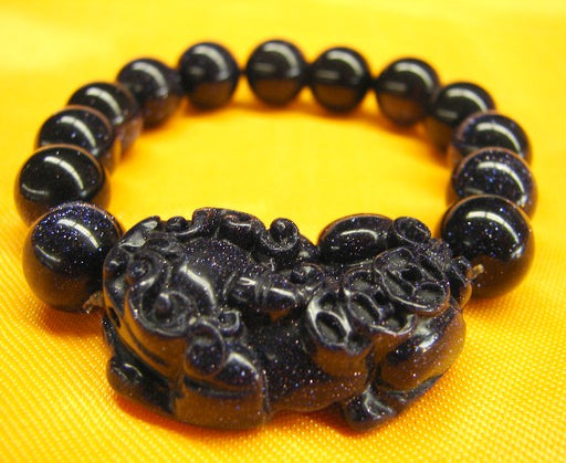 Blue Gold Sandstone Bracelet - Culture Kraze Marketplace.com