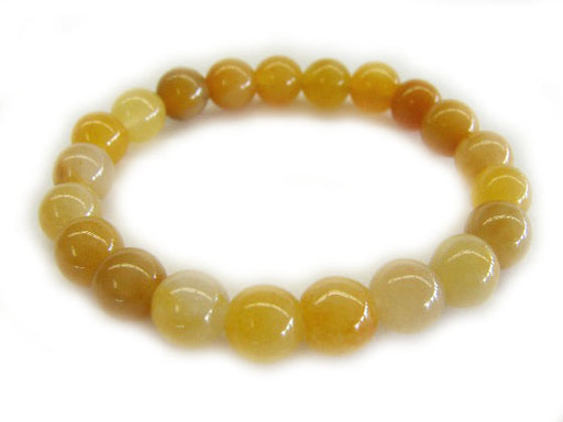Yellow Jade Beaded Bracelet - Culture Kraze Marketplace.com