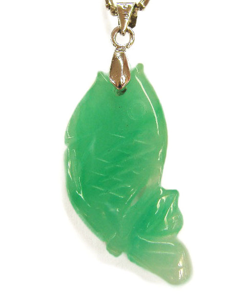 Jade Fish Pendant-without chain - Culture Kraze Marketplace.com
