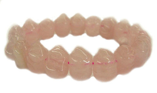 Rose Quartz Pig Bracelet - Culture Kraze Marketplace.com