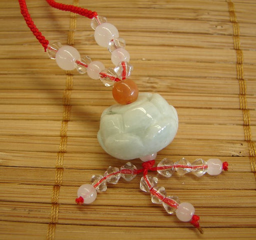 Jade Lotus Necklace - Culture Kraze Marketplace.com