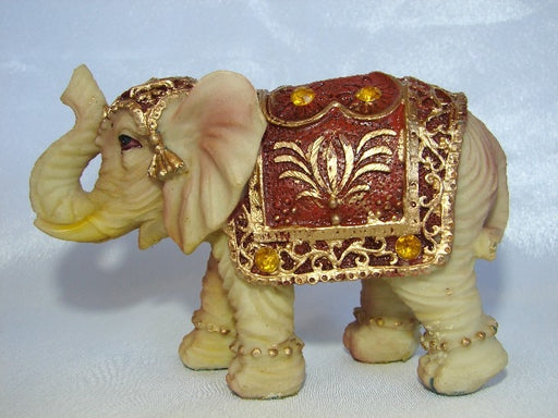 Ivory Color Elephant Figurine - Culture Kraze Marketplace.com