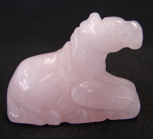 Rose Quartz Horse Statue - Culture Kraze Marketplace.com