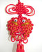 Double Fishes Hanging Red Charms - Culture Kraze Marketplace.com
