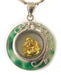 Jade Pendant with Golden Buddha - Culture Kraze Marketplace.com