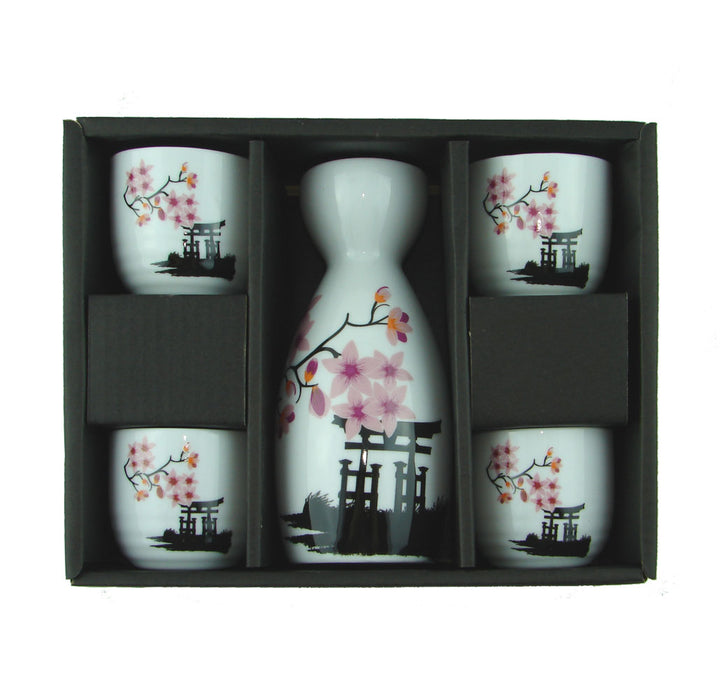 Ceramic Japanese Saki Set - Culture Kraze Marketplace.com