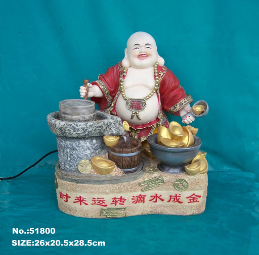 Buddha Water Fountain - Culture Kraze Marketplace.com