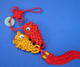 Lucky Charm with Double Fishes and Red Tassel - Culture Kraze Marketplace.com