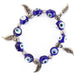 Evil Eye Bracelet with Leaves - Culture Kraze Marketplace.com