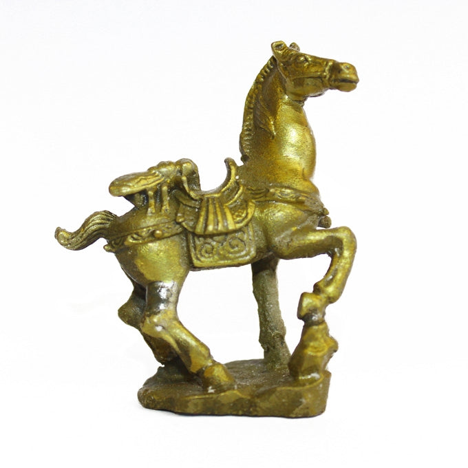 Brass Fly on Horse Statue - Culture Kraze Marketplace.com