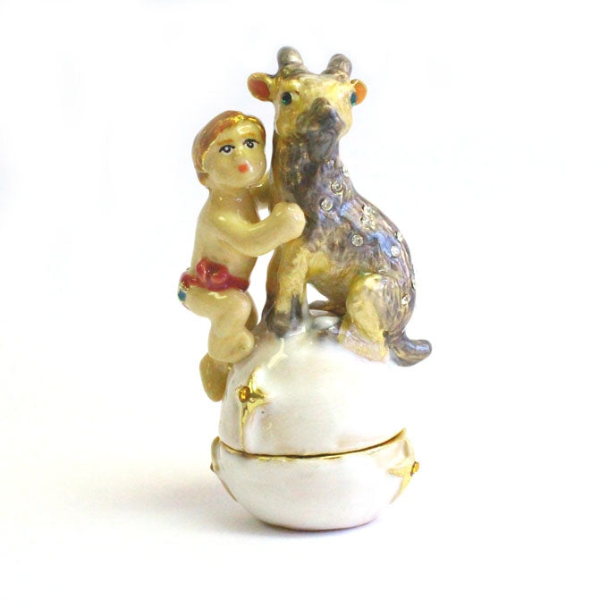 Bejeweled Horoscope Capricorn Statue - Culture Kraze Marketplace.com