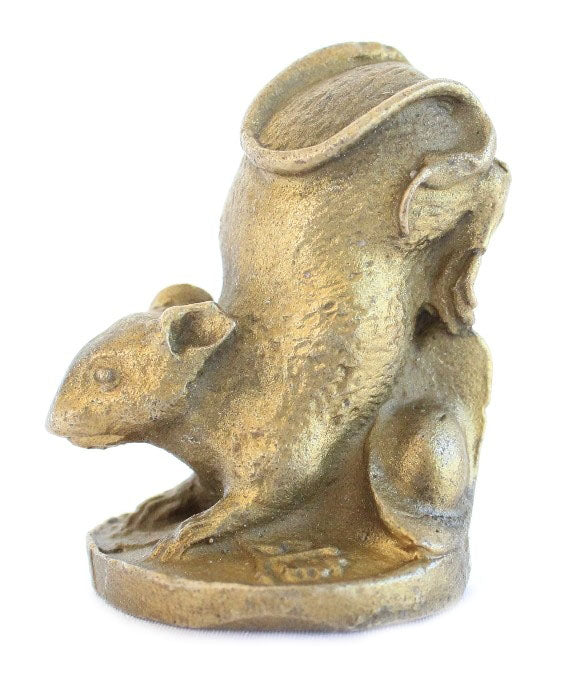 Metal Rat Statue - Culture Kraze Marketplace.com