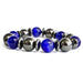 Magnetic Bracelet - Dark Blue and Black - Culture Kraze Marketplace.com