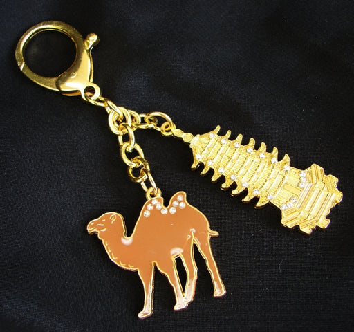 Golden Pagoda with Camel Amulet - Culture Kraze Marketplace.com