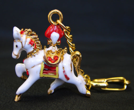 Horse Carrying Flaming Jewel of Victory Amulet - Culture Kraze Marketplace.com