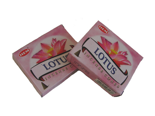 2 Boxes of Sac Lotus Incense Cones - Culture Kraze Marketplace.com