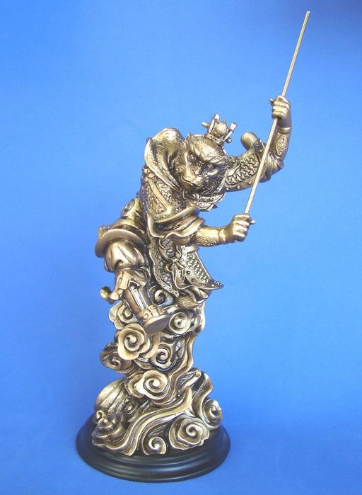 Monkey King Sculpture Buddhist Resin Statue - Culture Kraze Marketplace.com