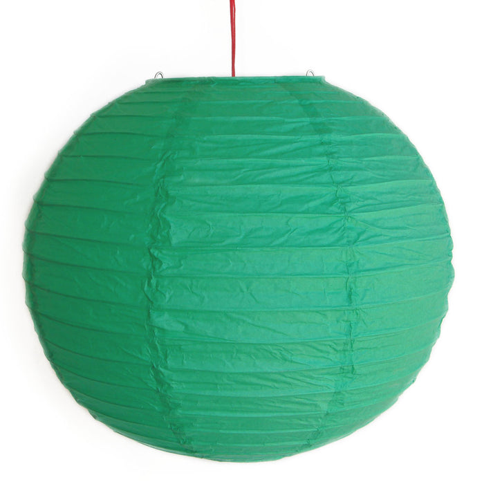 2 of Green Paper Lanterns - Culture Kraze Marketplace.com