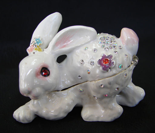 Bejeweled White Rabbit - Culture Kraze Marketplace.com