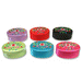 Chinese Embroidery Oval-Shaped Jewelry Box with Mirror-hot pink - Culture Kraze Marketplace.com