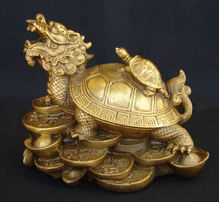 Brass Dragon Turtle - Culture Kraze Marketplace.com