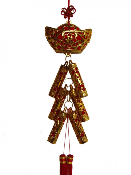 New Year Decoration Charm - Lucky Firecrackers - Culture Kraze Marketplace.com