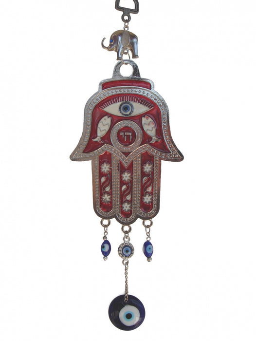 Hamsa Hand Hanging Amulet Charm - Culture Kraze Marketplace.com