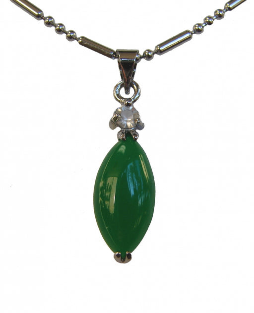 Leaf Shape Jade Pendant-without chain - Culture Kraze Marketplace.com
