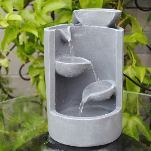 Grey Mini Tabletop Fountain - Culture Kraze Marketplace.com
