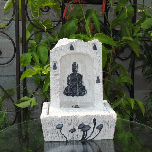 LED Buddha Indoor Tabletop Fountain - Culture Kraze Marketplace.com