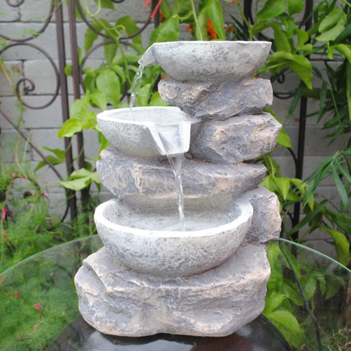 Multi Bowls Tabletop Fountain - Culture Kraze Marketplace.com