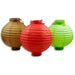 8 Inch Paper Lantern with Light Bulb-yellow - Culture Kraze Marketplace.com