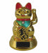 Solar Energy Golden Lucky Cat Statue - Culture Kraze Marketplace.com