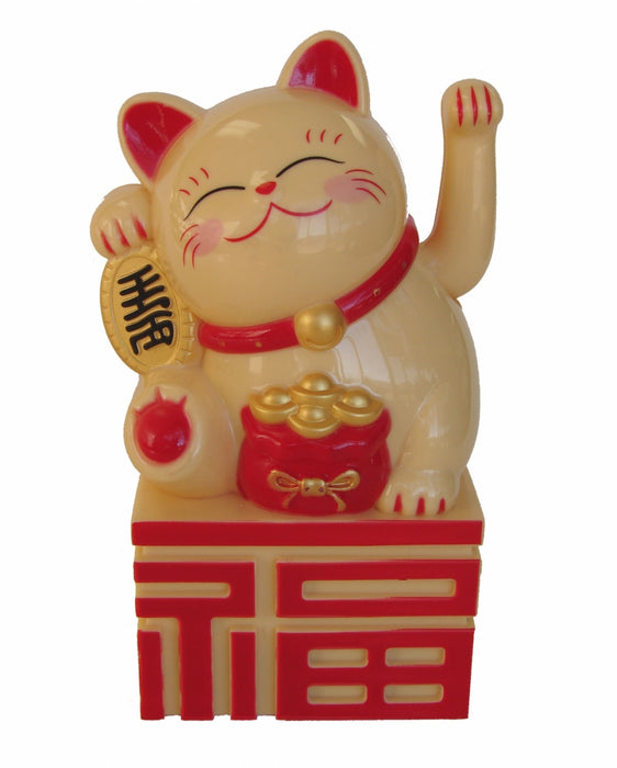 Orange Money Cat on Fu - Culture Kraze Marketplace.com