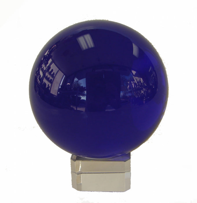 Blue Crystal Ball with Crystal Stand - Culture Kraze Marketplace.com