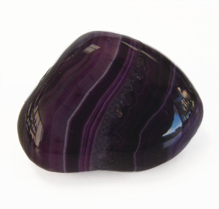 Purple Agate Tumbled Polished Natural Stone - Culture Kraze Marketplace.com