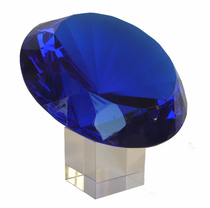Blue Diamond Crystal with Stem - Culture Kraze Marketplace.com