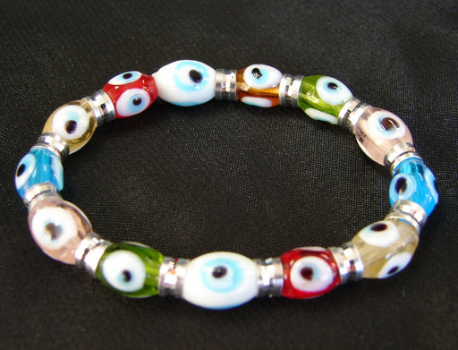 Colorful Evil Eye Bracelet - Culture Kraze Marketplace.com