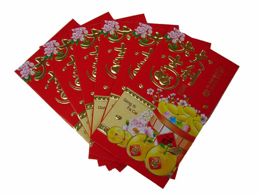 Big Chinese Money Envelopes with Coin Pictures - Culture Kraze Marketplace.com